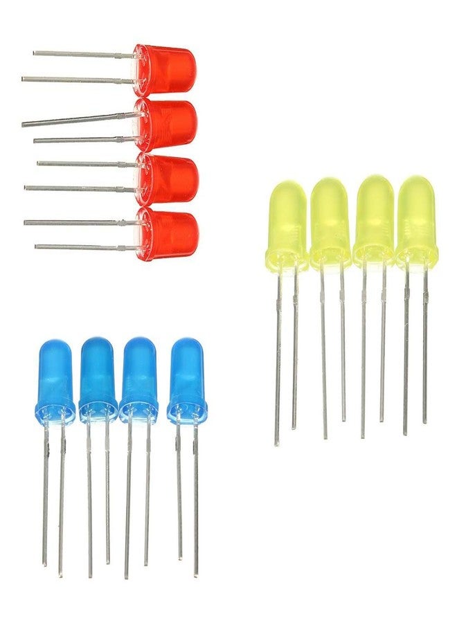 ريس 52 مجموعة محرك ألعاب REES52، مجموعة محرك تيار مستمر، مجموعة مشروع علمي، محرك تيار مستمر 9 فولت، مروحة صغيرة، مصباح LED 5 مم - Image 5